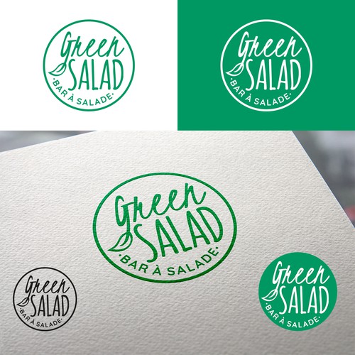 GREEN SALAD need his logo Design by Bender Design