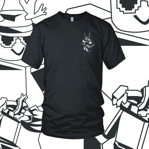 Roblox Character Sketch T Shirt Contest 99designs - pop smoke roblox shirt