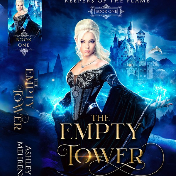 Design by Jesh Art Studio titled "The Empty tower book cover design by jesh art studio"