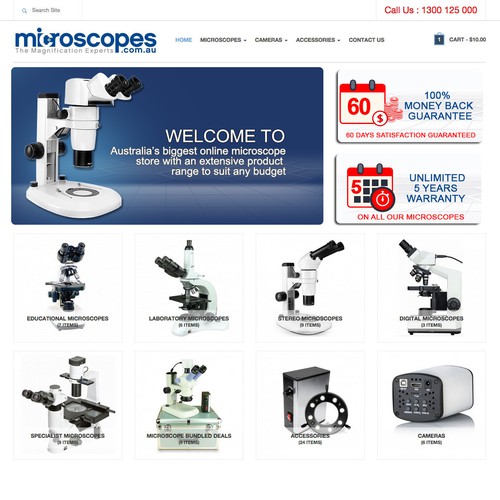Microscopes.com.au -------------------------------------------- Banner Redesign Design by MargretSofia