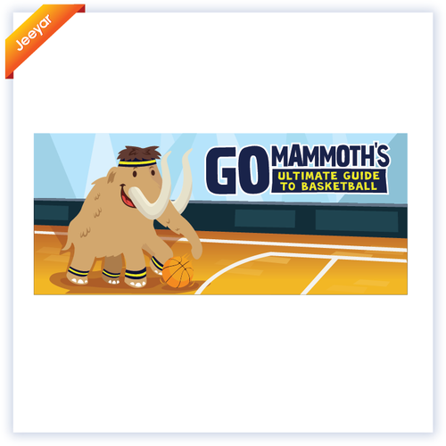 Mammoth Mascot (2D Illustrator with Depth to Pop) Design réalisé par JEEYAR