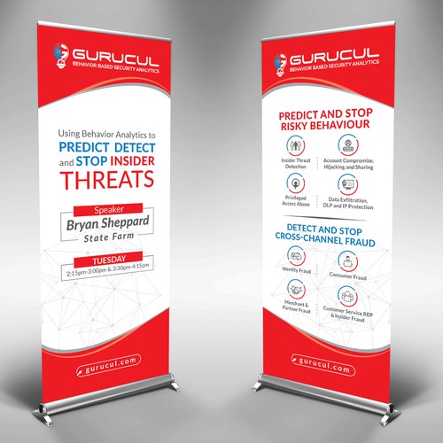 Financial - Pull Up Banner Design by dezignedge*