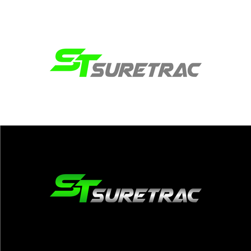 Suretrac Logo Design by uwaisalqarni