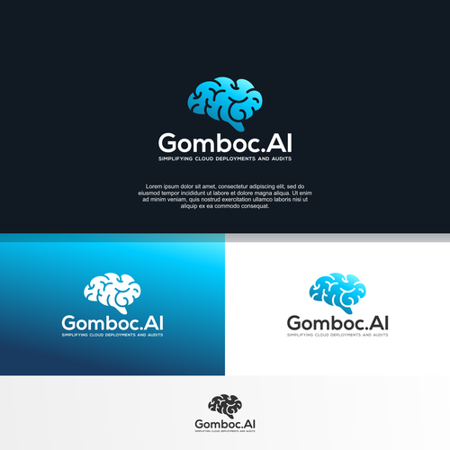 Logo for Artificial Intelligence software Design by B"n"W