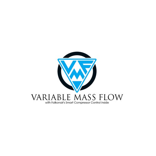 Falkonair Variable Mass Flow product logo design Design by RAM STUDIO