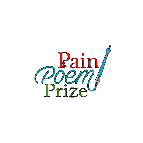 Designs | Pain Poem Prize - Playful Logo | Logo design contest