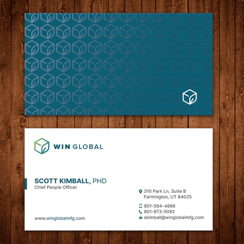 WIN Global Business Card Design Design by ™SF_Design™