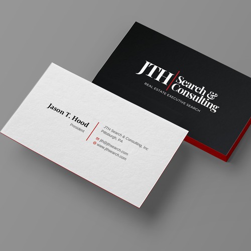 Design Business Card Design for Executive Search Firm di Rakibh