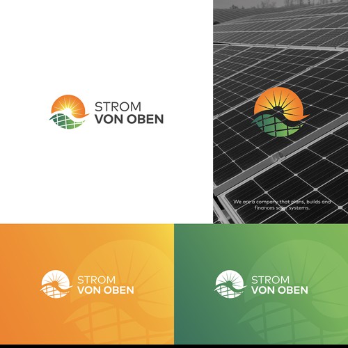 Modern and minimalistic Logo for a photovoltaic company Design by Sveta™