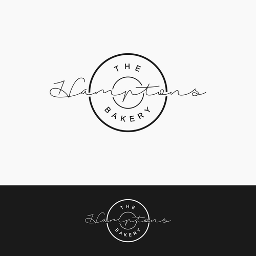 The Hamptons Bakery Logo Design by logokeren