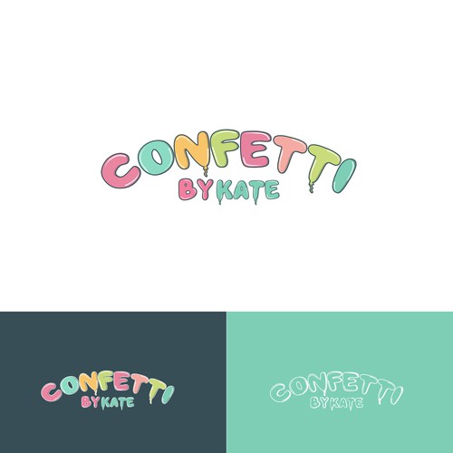 Brand design for maximalist joyful party planning business Design by Herii1