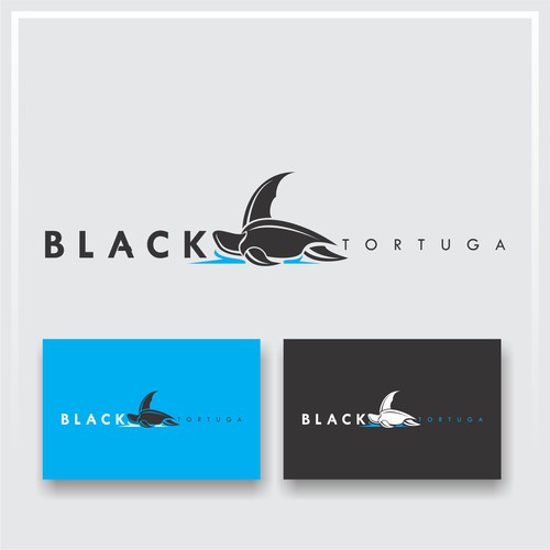 Design a Black Sea Turtle logo with a sail or sailboat somehow included in the image of a turtle Design by rozak46