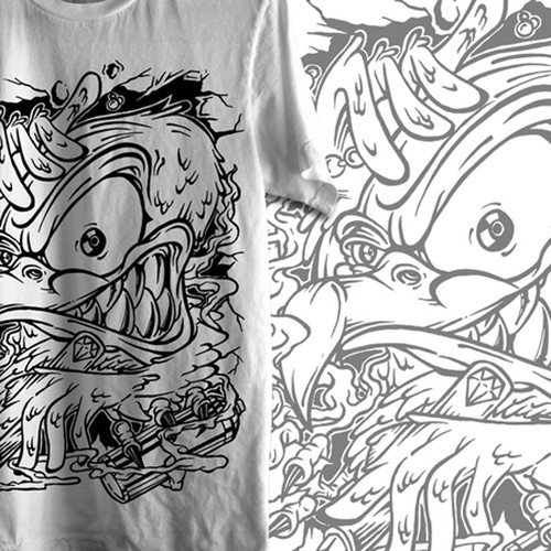 DAYGLOW/ KOTTONZOO needs a new t-shirt design Réalisé par cash2face