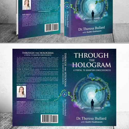 Futuristic Book Cover Design for Science & Spirituality Genre Ontwerp door Master Jo