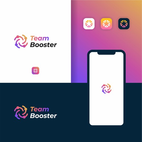 A fresh design for team work app Design by hakamid_art