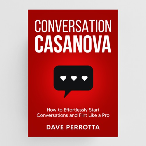 Powerful book cover for a top dating advice book for men Design by Aziel Design