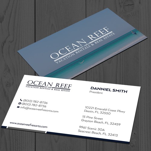 Design a fun, beach-inspired Business Card Design by TanLearn