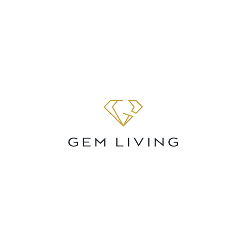 Geometrical, minimalist, modern brand design for Gem Living Design by vulv