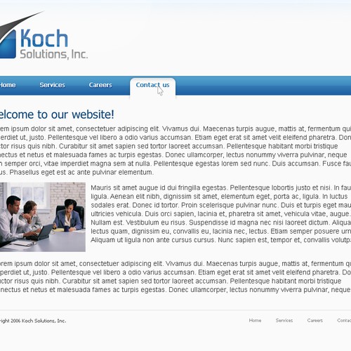 $500.00 Website template (Design only) Design by Scott Mitchell