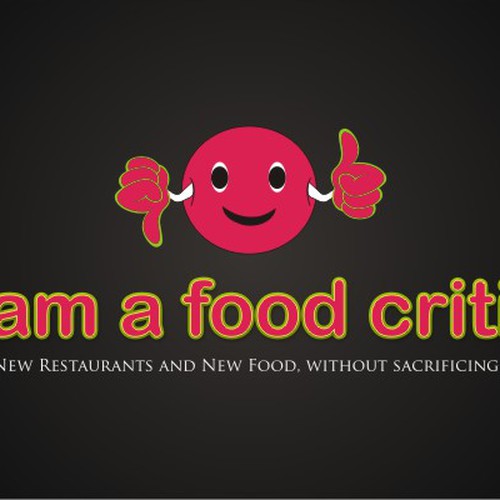 I Am A Food Critic Logo design contest