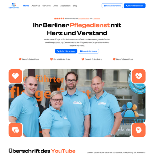 WordPress theme design contest entry by M. Yassir