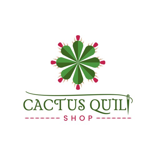 Design a logo for a modern quilt shop! Design by Rav Astra