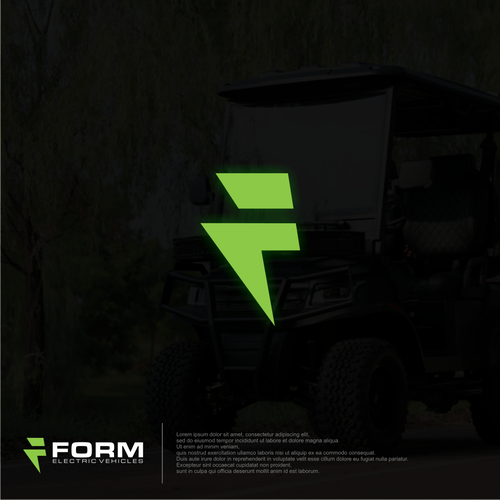 Powersports logo for Electric Golf Cart Manufacture Design by Gorilla Art ™