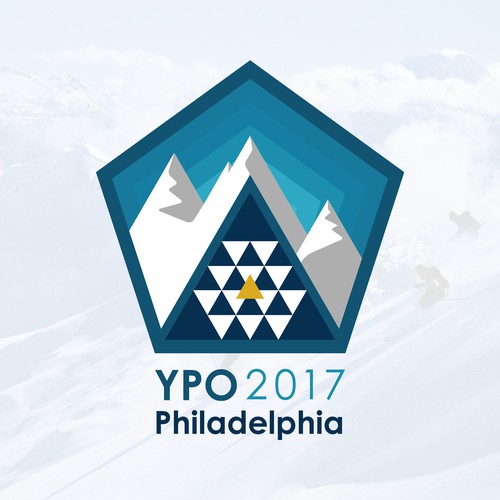 Design Ski Trip Logo for YPO Trip Design by nina15™