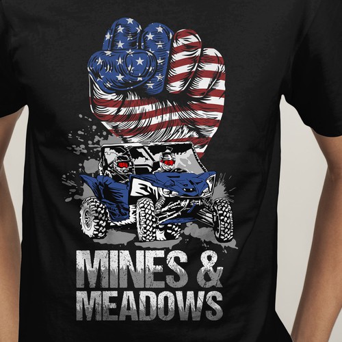 Patriotic T Shirt Design Design by AntonB