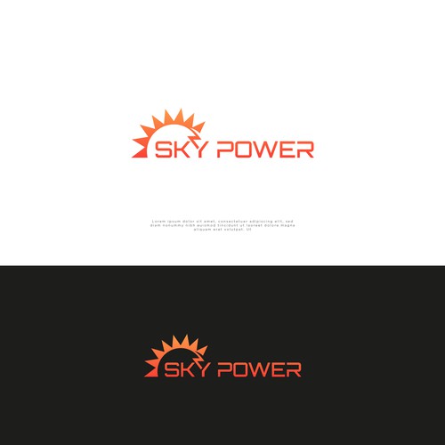 Contemporary logo for Solar sales and installation company Design by NuriCreative