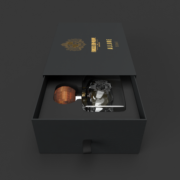 Design by exoddinary titled "Allure Packaging Design - Premium Black Packaging"