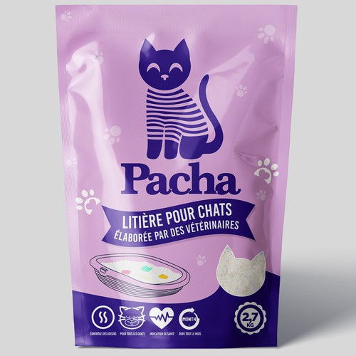 Cat Litter startup Minimalistic packaging - Contest Design von agooshe
