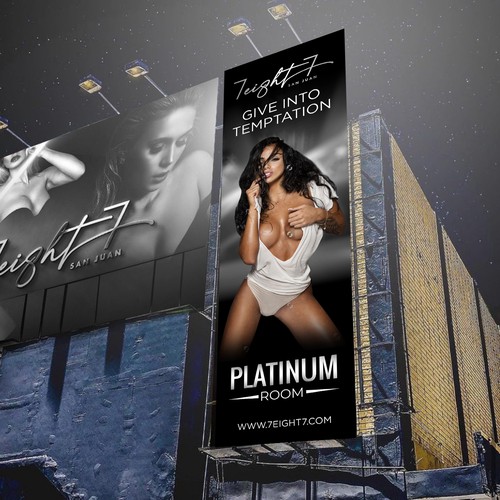 Billboard for a Nightclub and Gentlemen’s Club Design réalisé par Sketch Media™