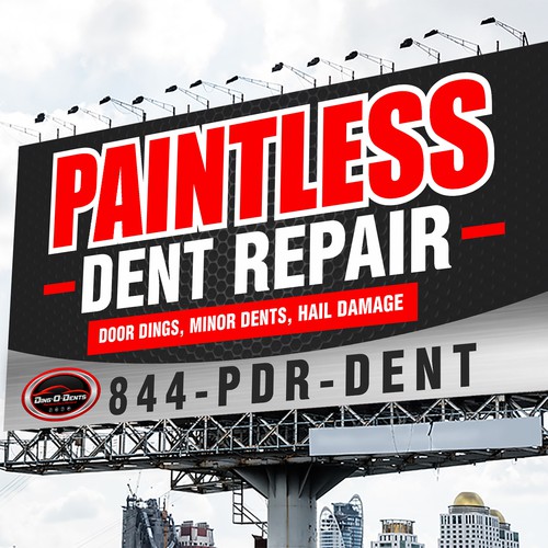 We Fix Dents banner Design by monodeepsamanta