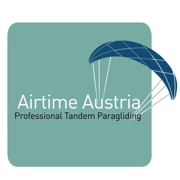logo concept for tandem paragliding