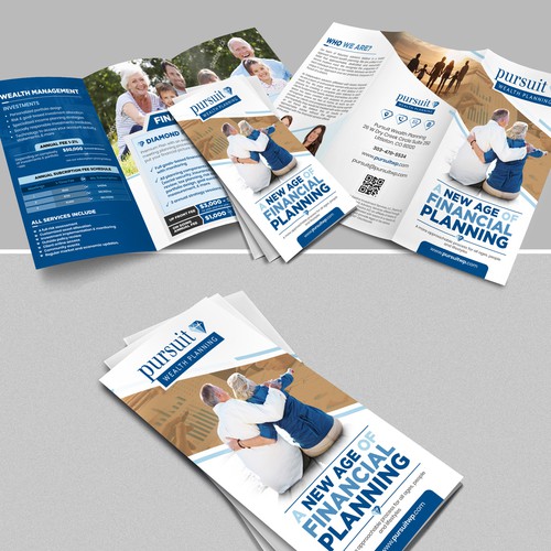 Financial Planning Brochure Design by Logicainfo ♥