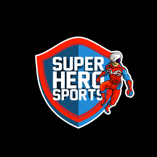 logo for super hero sports leagues Réalisé par rizzleys