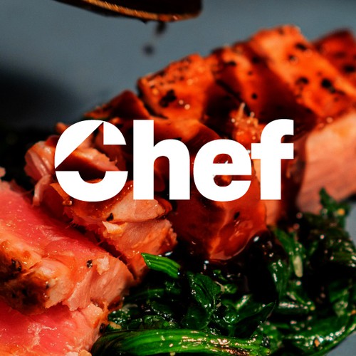 "CHEF": Food & Cooking Social Media Logo Design by tda.