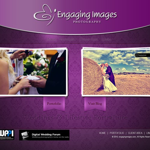 Wedding Photographer Landing Page - Easy Money! Réalisé par al husker