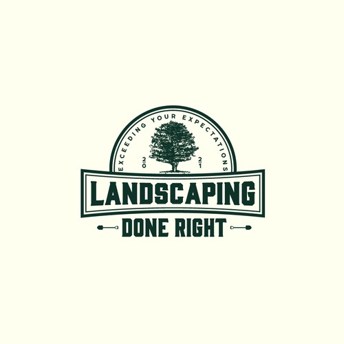 Searching for Clean, Indelible Logo for Landscaping Company Design by Arwen14