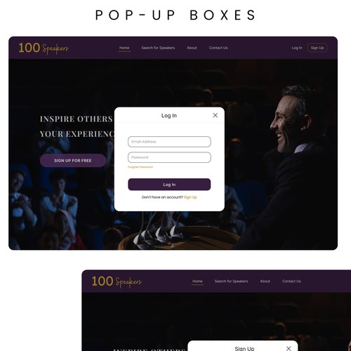 Website re-design UI Design by DKGramu Design