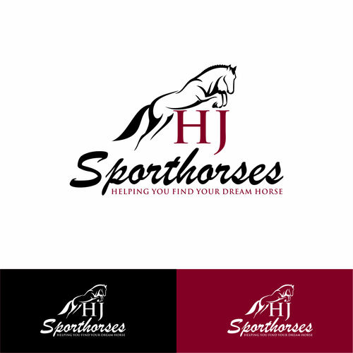 HJ Sporthorses needs a cream of the crop logo. | Logo design contest