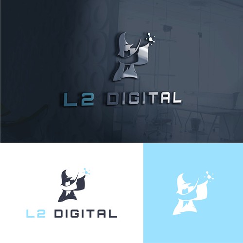 L2 Digital Logo Design by Brand Hero