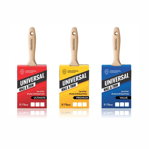 Designs | Professional Paint Brush Packaging | Product packaging contest