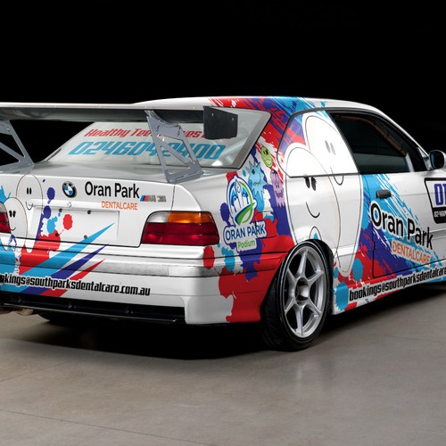 BMW M3 Racing Car Design Design by adelea