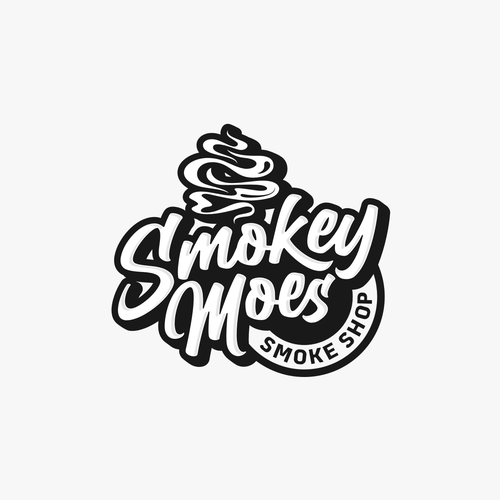 Logo Design for smoke shop Diseño de guinandra