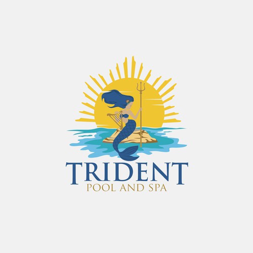 Trident Mermaid | Logo design contest