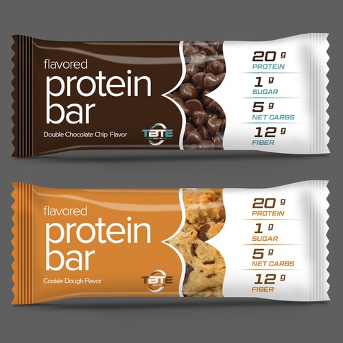 Design Design a unique protein bar wrapper for Too Busy To Eat por MMX