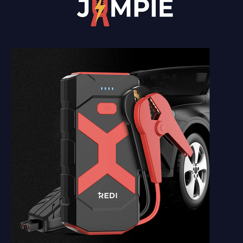 Logo for our new product: The Emergency Car Jump Starter Design by Graphixir