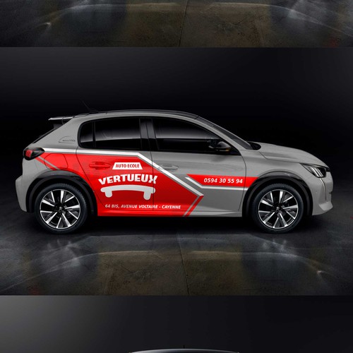 Simple Classy car design for a company that teach people how to drive Design by Bogi_Graphics